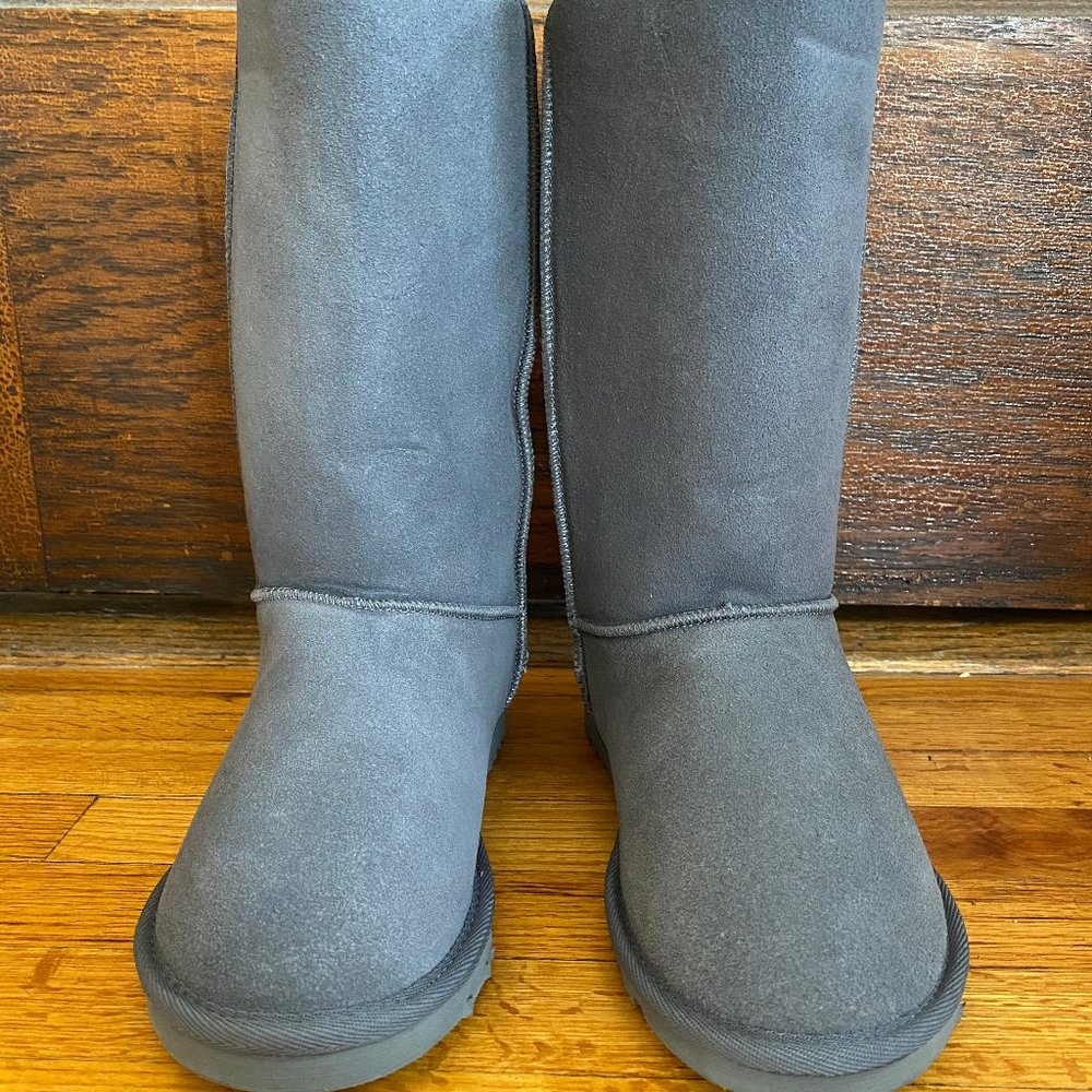 Gray Boots